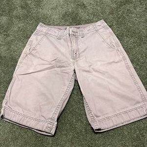 Old Navy Khaki Shorts - Grey - Size 28